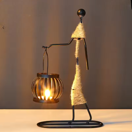 Castiçal de Ferro para Decoração
