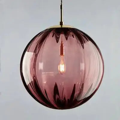 Luminária Nordic de Vidro | Design Elegante em 4 Cores