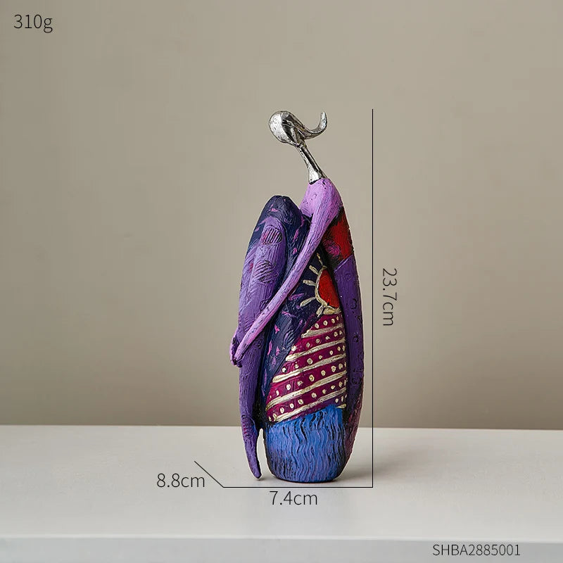 Escultura Abstrata de Arte Moderna para Decoração