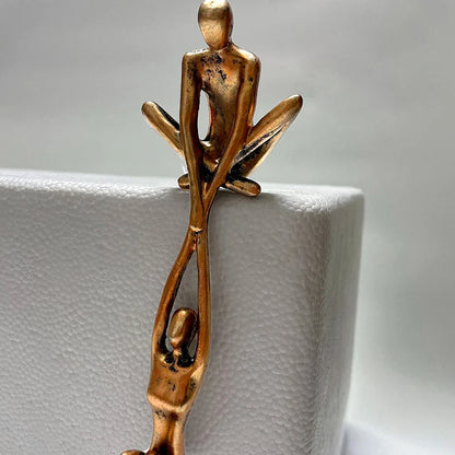 Homem levantamento mulher estatueta arte estátua amante escultura ornamentos casa decoração de mesa dança casal escultura arte criativa