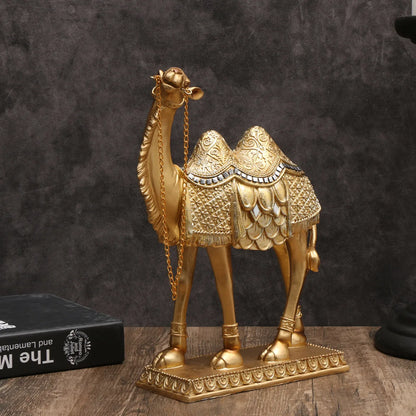 Indoor Camel Statue with Light, Classic Luxury Art, item decorativo para o Natal, Halloween, Hanukkah, Thanksgiving, Dia dos Namorados
