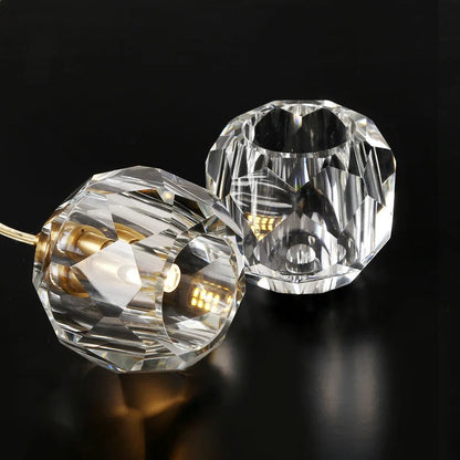 Luxury Crystal Pendant Lamp, Nordic Post-Modern LED Designer Lamp for Dining Room, Bar, Shop Window