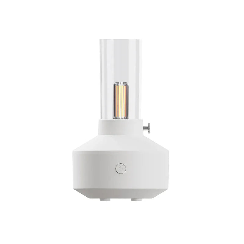 Retro Querosene Lâmpada Aromaterapia Difusor, Umidificador De Ar, Home Room Fragrância, USB Electric Ultrasonic Aroma, Difusor De Óleo Essencial