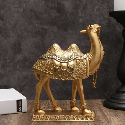 Indoor Camel Statue with Light, Classic Luxury Art, item decorativo para o Natal, Halloween, Hanukkah, Thanksgiving, Dia dos Namorados