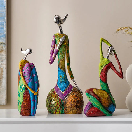Escultura Abstrata de Arte Moderna para Decoração