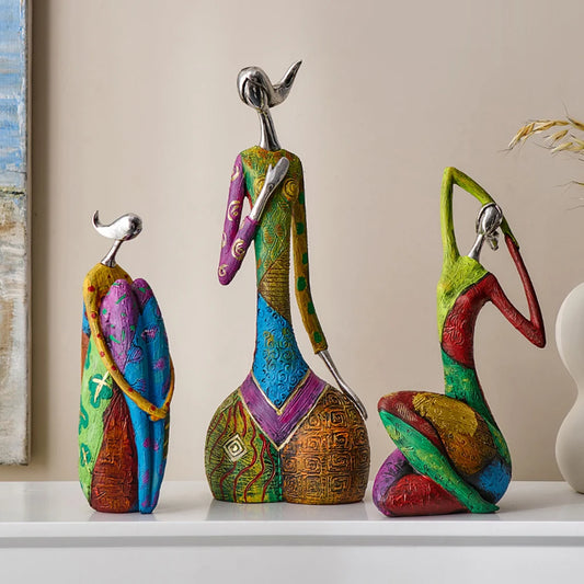 Escultura Abstrata de Arte Moderna para Decoração