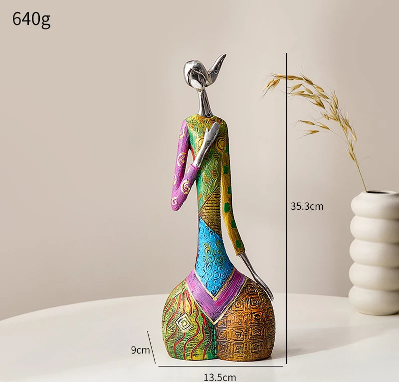 Escultura Abstrata de Arte Moderna para Decoração
