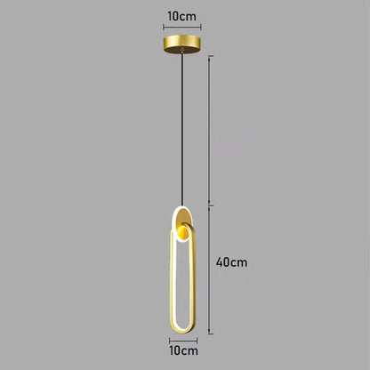 Suspensão Luzes Pingente, Lâmpadas Suspensas, Anel Lustres, Luminaria, Decoração do quarto, Techo