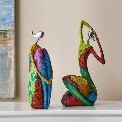 Escultura Abstrata de Arte Moderna para Decoração