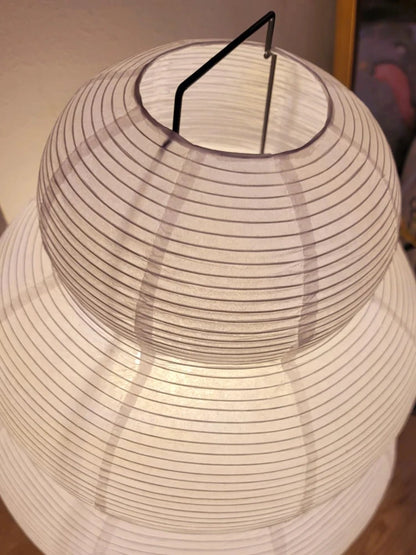 Estilo japonês led arroz lâmpada de mesa tricolor escurecimento casa arte decoração lâmpadas sala estar do hotel quarto cabeceira luz da noite