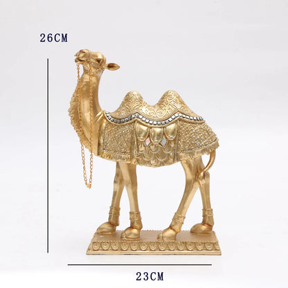 Indoor Camel Statue with Light, Classic Luxury Art, item decorativo para o Natal, Halloween, Hanukkah, Thanksgiving, Dia dos Namorados