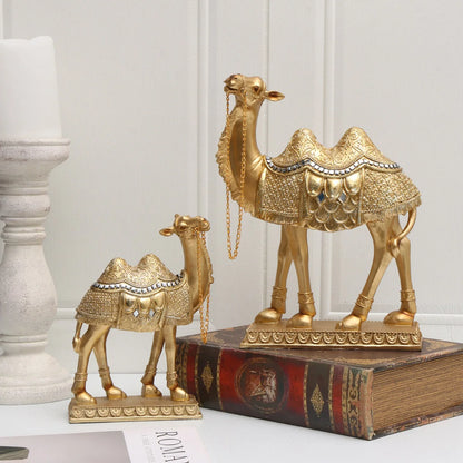 Indoor Camel Statue with Light, Classic Luxury Art, item decorativo para o Natal, Halloween, Hanukkah, Thanksgiving, Dia dos Namorados