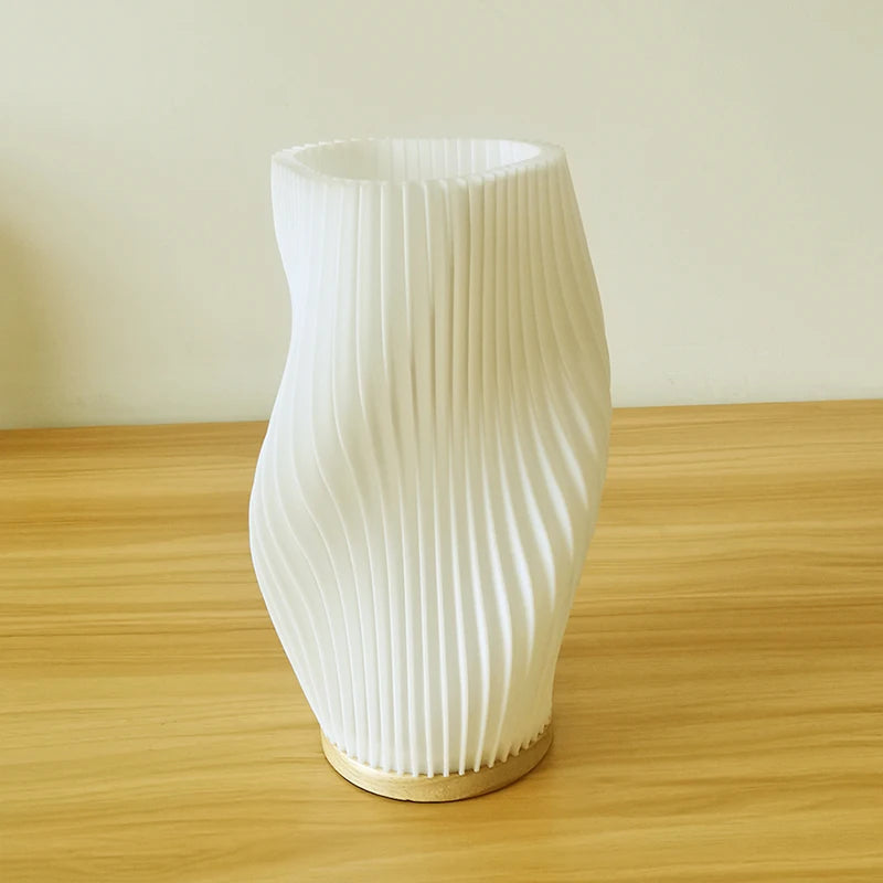 Estilo creme francês lâmpada de mesa 3d ins internet vermelho plissado quarto lâmpada cabeceira estudo café cartão assento atmosfera lâmpada