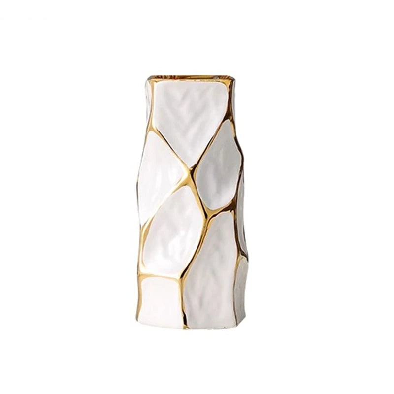 Vaso de cerâmica irregular mesa flor ware decoração arranjo horticultura casa