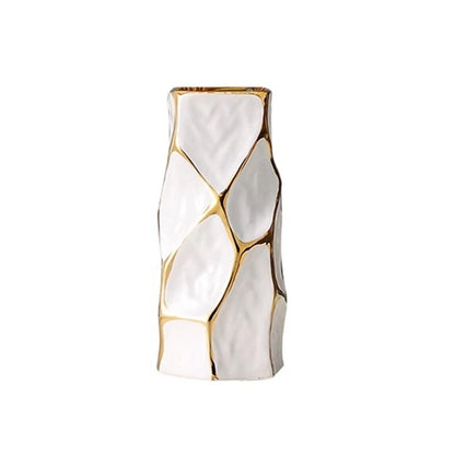 Vaso de cerâmica irregular mesa flor ware decoração arranjo horticultura casa
