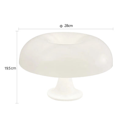 Clássico Cogumelo Abajur, Modern Bauhaus Art Abajur, Quarto Abajur Lamp, Designer Dinamarquês Laranja Candeeiro De Mesa Decorativo