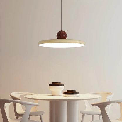 Bauhaus Flying Saucer Restaurante Lustre, Sala de jantar Decoração Criativa, Wall Decor, Mesa de bar simples, Lanterna, Lâmpada pingente