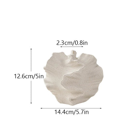 Capiron vaso de cerâmica coral, arte nórdica, bege, recipiente fosco para flor, pampas, grama, sala de estar, mesa, peças centrais, decoração