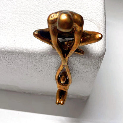 Homem levantamento mulher estatueta arte estátua amante escultura ornamentos casa decoração de mesa dança casal escultura arte criativa