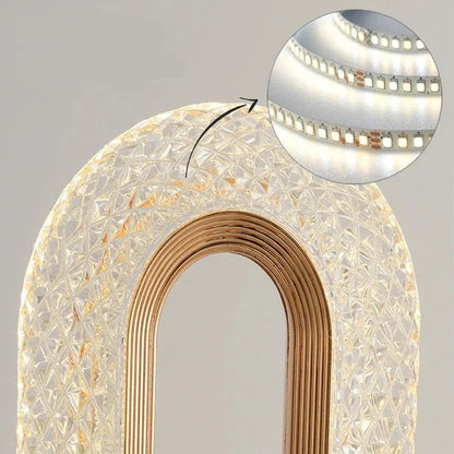 Controle de toque 3d pista cristal luz da noite meninas quarto decoração casa estética usb cabeceira led mesa ambiente 3d lua lâmpada