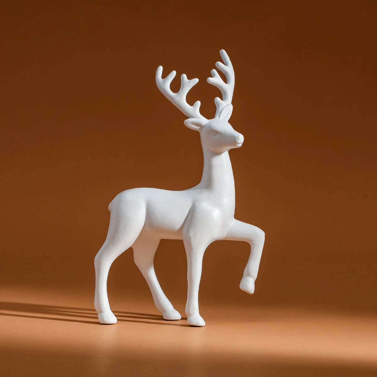 2 peças, decoração do quarto mãe veado bonito crianças decoração do quarto esculturas kawaii esculturas natal decoração para casa estatuetas fawn